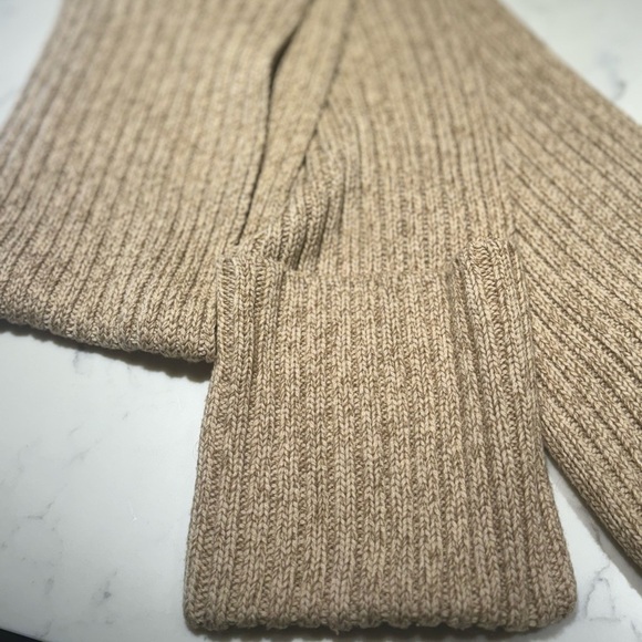 DVF Vintage Diane von FURSTENBRERG 100% Wool Chunky Knit Scarf - Picture 3 of 5